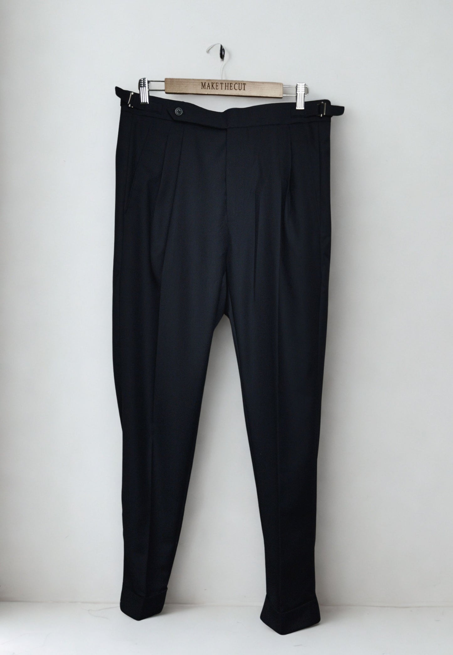 MARCO- Black Italian Trousers