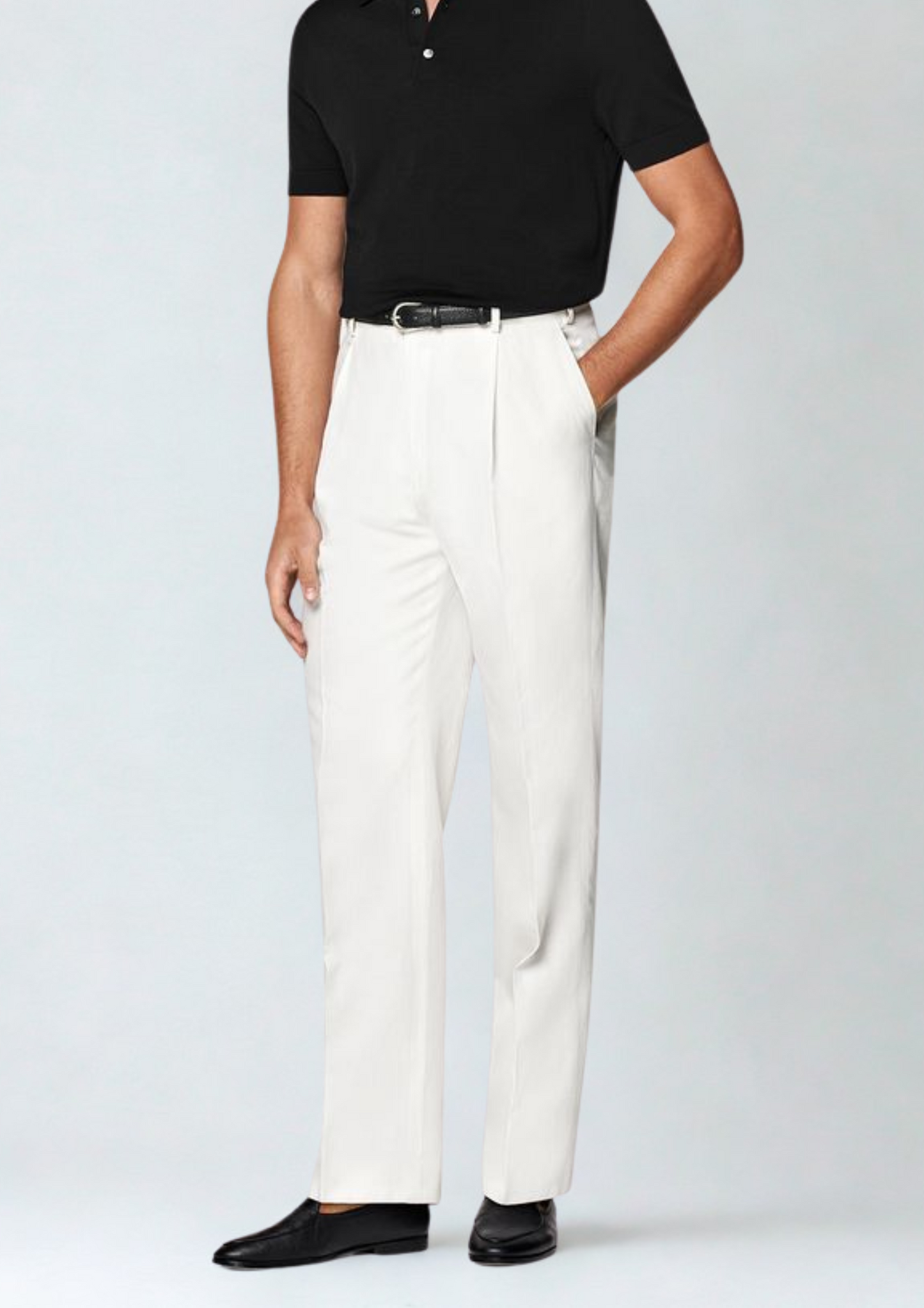 LUCA- Relaxed Fit Straight Leg Trousers